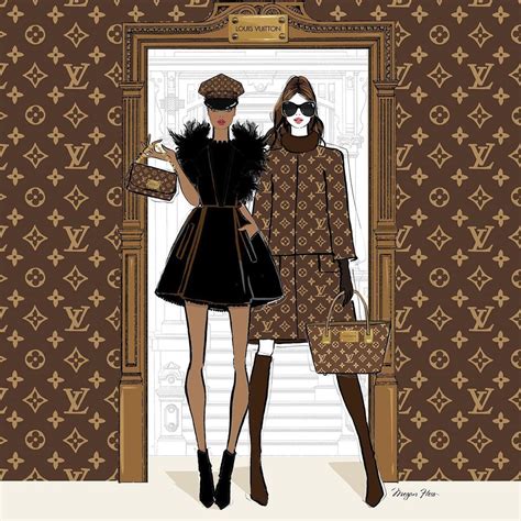 louis vuitton illustration|Louis Vuitton art gallery.